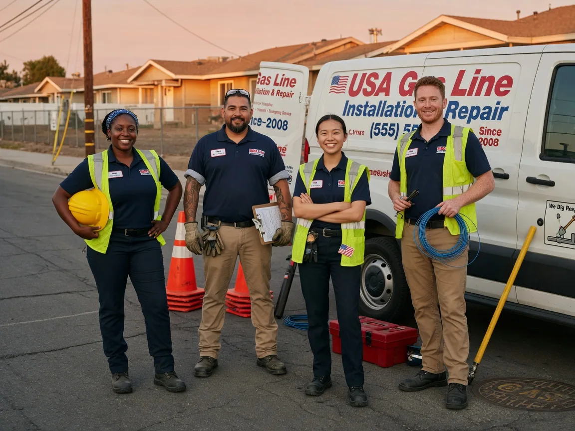 Gas Line Installation company in Port Byron, IL